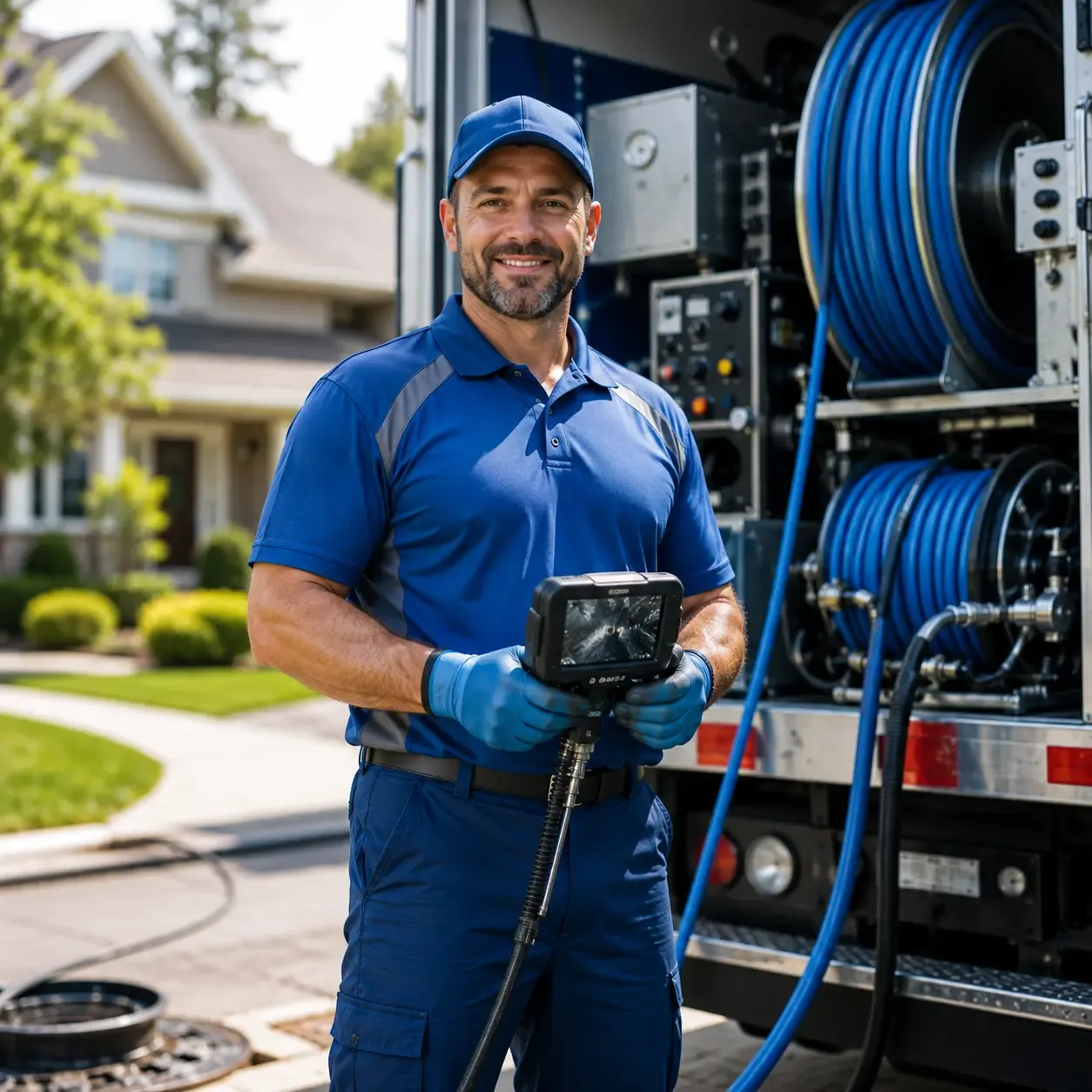 Local outdoor drain cleaning specialists in Hilton, NY